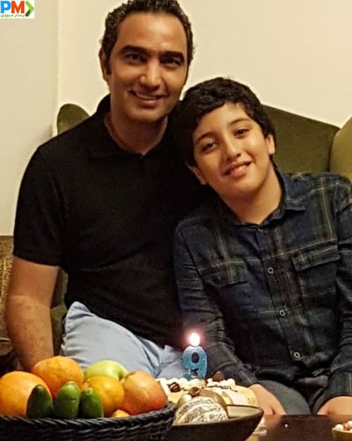 آهیل پسر مرجان شیرمحمدی و داییش